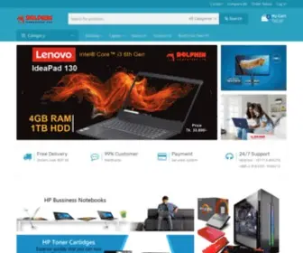 Dolphin.com.bd(Largest Online Computer Retail Shop in Bangladesh) Screenshot