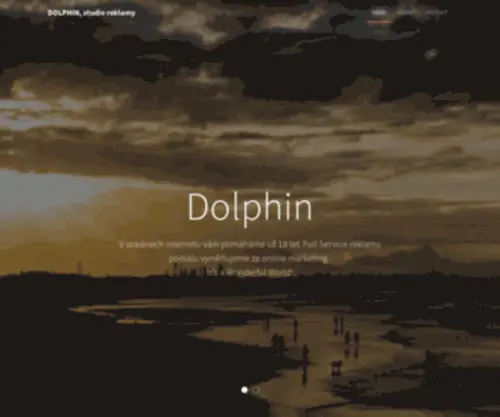 Dolphin.cz(DOLPHIN, studio reklamy) Screenshot