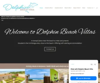 Dolphinbeachvilla.co.za(Dolphin Beach Villas) Screenshot