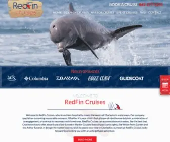 Dolphincruisecharlestonsc.com(RedFin Cruises) Screenshot