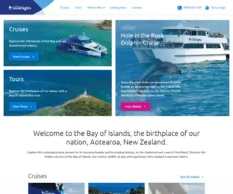 Dolphincruises.co.nz(Bay of Islands Cruises) Screenshot