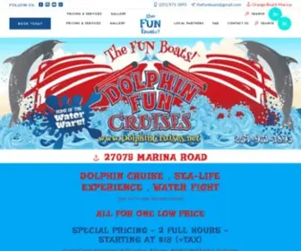 Dolphincruises.net(Dolphin Home) Screenshot