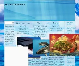 Dolphinhouse.org(Dolphins) Screenshot