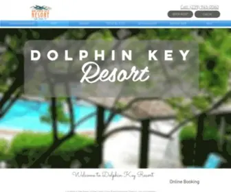 Dolphinkeyresort.com(Home) Screenshot