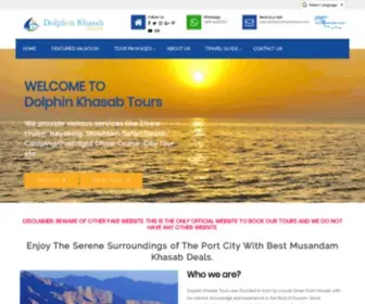 Dolphinkhasabtours.com(Musandam Khasab Deals) Screenshot