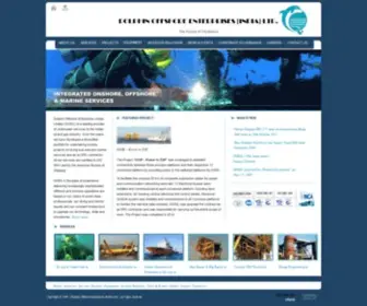 Dolphinoffshore.com(Dolphin Offshore Enterprises India Ltd) Screenshot