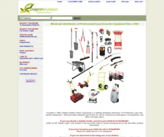 Dolphinope.com(DOLPHIN Outdoor Power Equipment) Screenshot