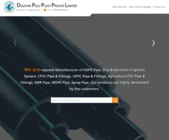 Dolphinpipes.com(Dolphin Poly Plast Private Limited) Screenshot