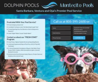 Dolphinpools.net(Dolphin Pool Repair) Screenshot