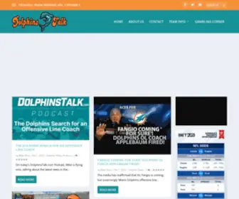 Dolphinstalk.com Screenshot