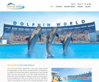 Dolphinworldegypt.com(Home Page with Key Info) Screenshot