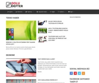 Doludefter.com(DoluDefter) Screenshot