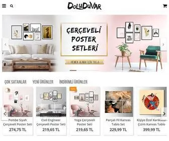 Doluduvar.com(Kişiye Özel Kaliteli Kanvas Tablo Sitesi) Screenshot