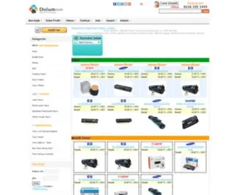 Dolumshop.com(Toner Dolum) Screenshot