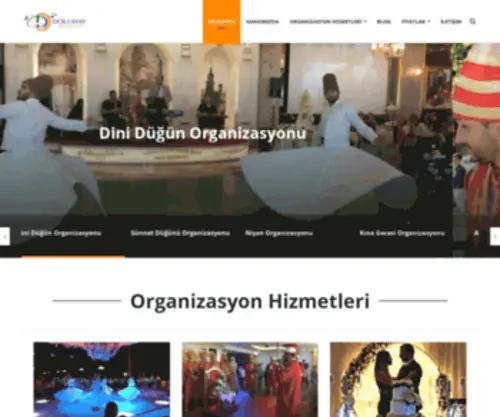 Dolunayorganizasyon.com(İslami Düğün Organizasyonu) Screenshot