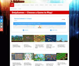 Dolygames.com(DOLYGAMES GAMING PORTAL) Screenshot