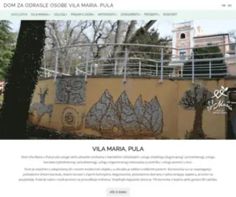 Dom-Vilamaria.hr(Dom za odrasle Vila Maria) Screenshot