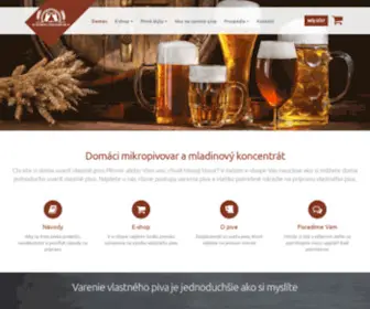 Domaci-Pivovar.sk(Domáce) Screenshot