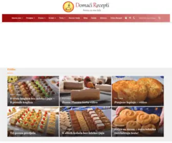 Domacirecepti.net(Domaći Recepti) Screenshot