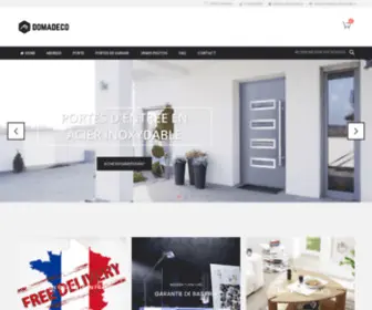 Domadeco.fr(Meuble & Porte pas cher Domadeco) Screenshot