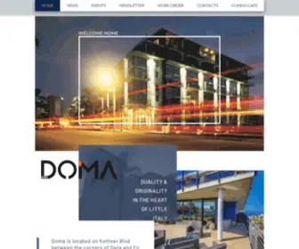 Domahoa.com(Doma HOA) Screenshot