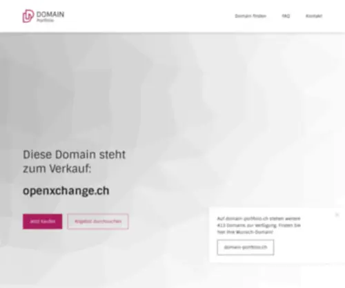 Domain-Portfolio.ch(Domain Portfolio) Screenshot