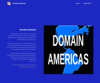 Domainamericas.com(Domain Americas) Screenshot