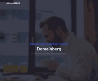 Domainberg.com(Buy domain name) Screenshot