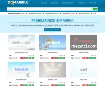 Domainbul.com(Domain bul) Screenshot