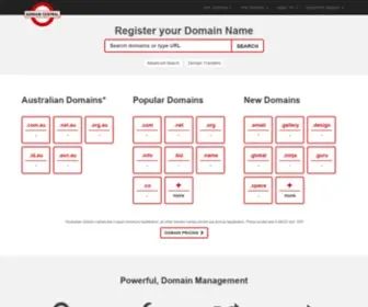 Domaincentral.com.au(Domain Central) Screenshot