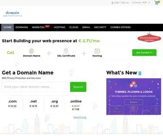 Domain.co.in(CO.IN Domain Names Cheap domain name registration) Screenshot