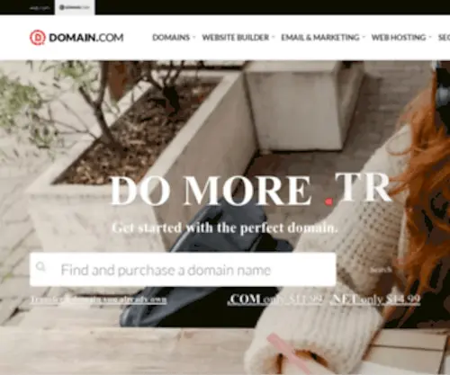 Domain.com(Finding the perfect website domain) Screenshot