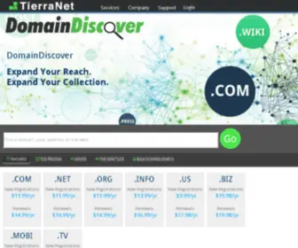 Domaindiscover.com(Discover Your Domain) Screenshot