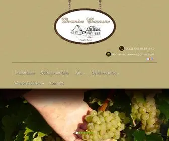 Domaine-Chauveau.com(Andelin Bourgogne (58)) Screenshot