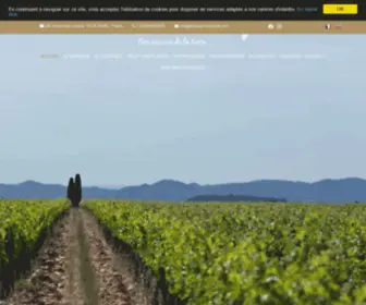 Domaine-Mordoree.com(Par amour de la terre ... Vins Biologiques) Screenshot