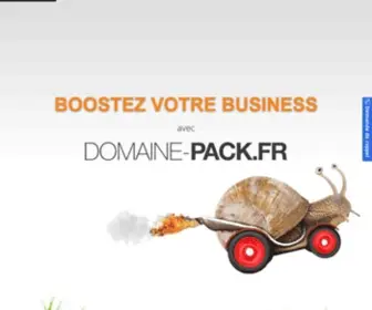 Domaine-Pack.fr(Agence Web Nice) Screenshot