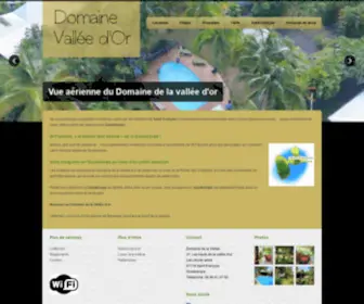 Domaine-Valleedor.com(Location Bungalow à Saint François) Screenshot