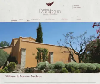 Domainedambrun.fr(Domainedambrun) Screenshot