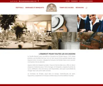 Domainedelerable.com(Érablière) Screenshot