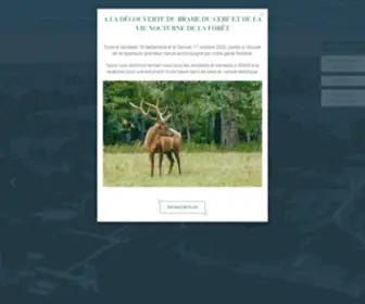 Domainedesetangs.com(⇒ Domaine des Etangs ) Screenshot