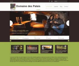 Domainedespalais.fr(Domaine des Palais) Screenshot