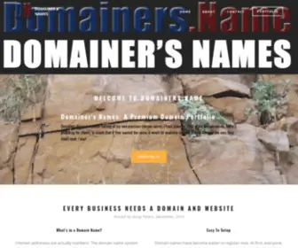 Domainers.name(Domainer's Names) Screenshot
