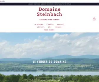 Domainesteinbach.com(Domaine Steinbach) Screenshot