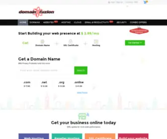 Domainfuzion.com(Domainfuzion) Screenshot