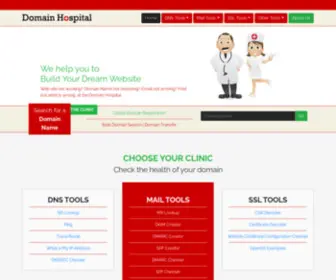 Domainhospital.com(Domain Hospital) Screenshot