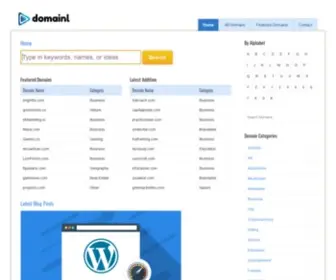 Domainl.com(Company and Business Name Generator) Screenshot