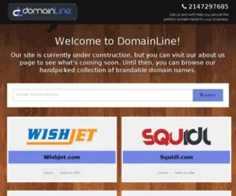 Domainline.com(Domain Marketplace) Screenshot