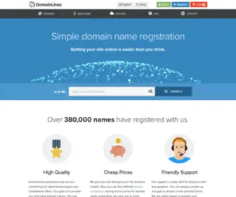 Domainlines.com(High Quality Service) Screenshot