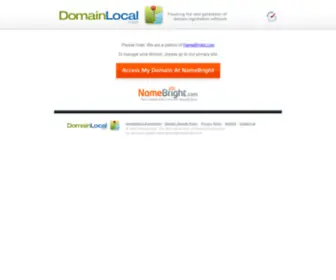 Domainlocal.com(Next Generation Domain Registration) Screenshot