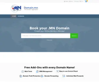 Domain.mn(MN Registration) Screenshot